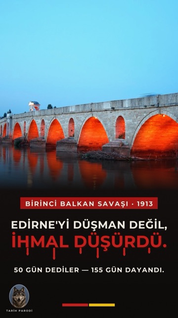 Edirne'yi düşman değil, ihmal düşürdü. — bölüm kapağı